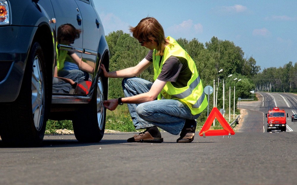 Flat Tire change